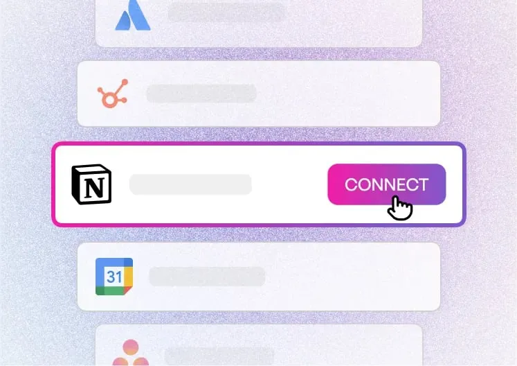 Connect your tools
